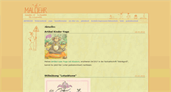 Desktop Screenshot of maloehr.de